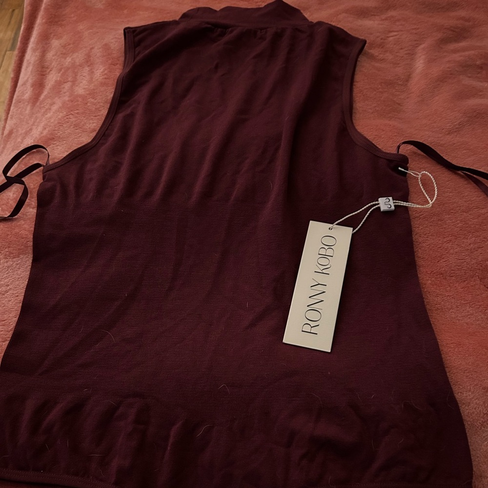Brand New Ronny Kobo Purple Bodysuit